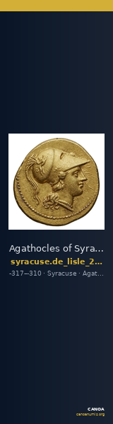 Agathocles of Syracuse Syracuse De Lisle 2021 G4 — CANOA