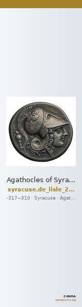 Agathocles of Syracuse Syracuse De Lisle 2021 S2 — CANOA