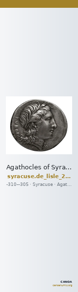 Agathocles of Syracuse Syracuse De Lisle 2021 S4 — CANOA
