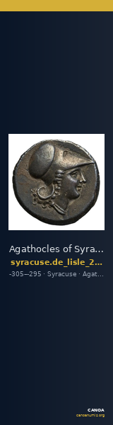 Agathocles of Syracuse Syracuse De Lisle 2021 S5 — CANOA