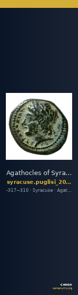 Agathocles of Syracuse Syracuse Puglisi 2009 314 — CANOA