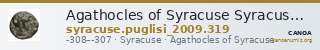 Agathocles of Syracuse Syracuse Puglisi 2009 319 — CANOA