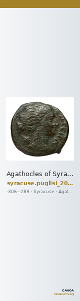 Agathocles of Syracuse Syracuse Puglisi 2009 322 — CANOA