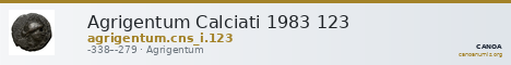 Agrigentum Calciati 1983 123 — CANOA