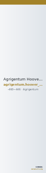 Agrigentum Hoover 2012 120 — CANOA