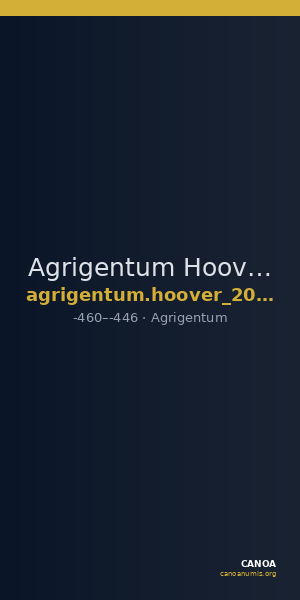 Agrigentum Hoover 2012 120 — CANOA