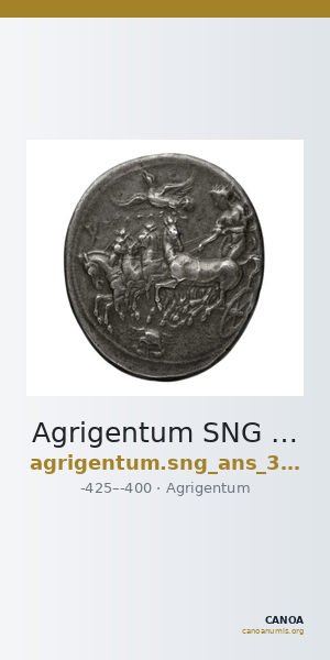 Agrigentum SNG ANS 1000 — CANOA
