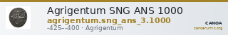 Agrigentum SNG ANS 1000 — CANOA