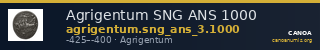 Agrigentum SNG ANS 1000 — CANOA
