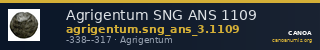 Agrigentum SNG ANS 1109 — CANOA