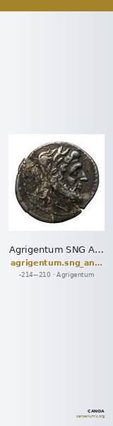 Agrigentum SNG ANS 1135-1137 — CANOA