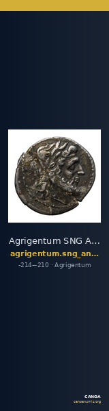 Agrigentum SNG ANS 1135-1137 — CANOA