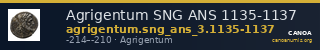 Agrigentum SNG ANS 1135-1137 — CANOA