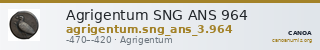 Agrigentum SNG ANS 964 — CANOA