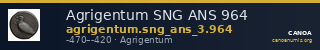 Agrigentum SNG ANS 964 — CANOA