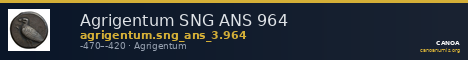 Agrigentum SNG ANS 964 — CANOA