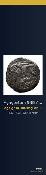 Agrigentum SNG ANS 985 — CANOA