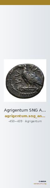 Agrigentum SNG ANS 989-995 — CANOA