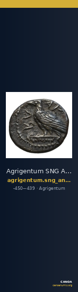 Agrigentum SNG ANS 989-995 — CANOA