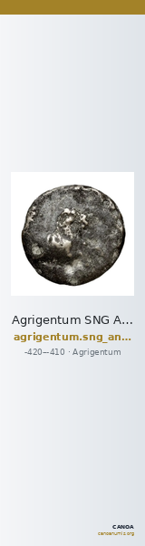 Agrigentum SNG ANS 999 — CANOA