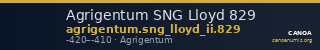 Agrigentum SNG Lloyd 829 — CANOA