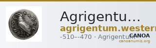 Agrigentum Westermark 2018 didrachms_groupe_I-IV — CANOA