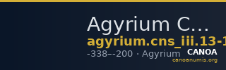 Agyrium Calciati 1987 13-15 — CANOA