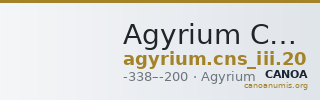 Agyrium Calciati 1987 20 — CANOA