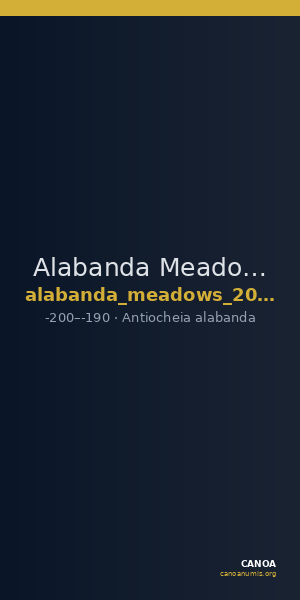 Alabanda Meadows 2020 6.2.2 — CANOA