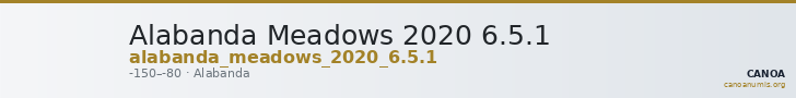 Alabanda Meadows 2020 6.5.1 — CANOA