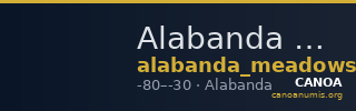 Alabanda Meadows 2020 6.6.1 — CANOA