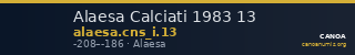 Alaesa Calciati 1983 13 — CANOA