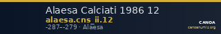 Alaesa Calciati 1986 12 — CANOA