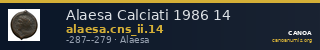 Alaesa Calciati 1986 14 — CANOA