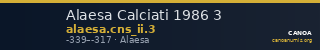 Alaesa Calciati 1986 3 — CANOA