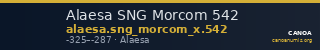 Alaesa SNG Morcom 542 — CANOA