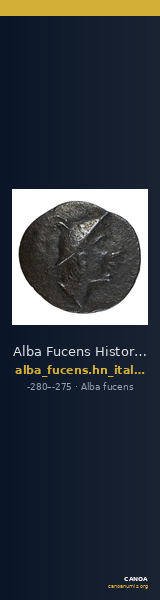 Alba Fucens Historia Numorum Italy 240 — CANOA