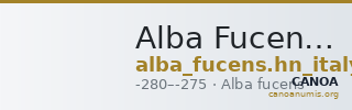 Alba Fucens Historia Numorum Italy 242 — CANOA