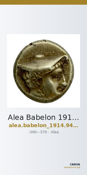 Alea Babelon 1914 948-9 — CANOA