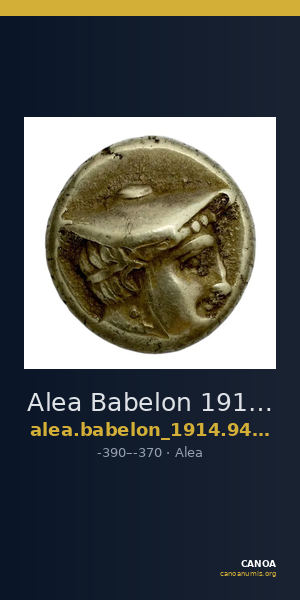 Alea Babelon 1914 948-9 — CANOA