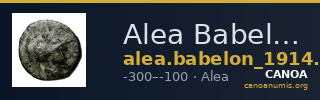 Alea Babelon 1914 950 — CANOA