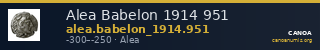 Alea Babelon 1914 951 — CANOA