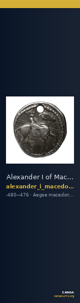Alexander I of Macedon Aegae, Macedon Raymond 1953 Group I heavy tetrobols — CANOA