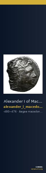 Alexander I of Macedon Aegae, Macedon Raymond 1953 Group I octadrachms — CANOA