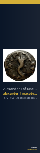 Alexander I of Macedon Aegae, Macedon Raymond 1953 Group II tetradrachms — CANOA