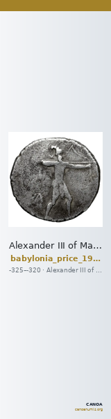 Alexander III of Macedon Babylonia Price 1991 14-24 — CANOA
