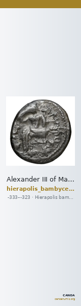 Alexander III of Macedon Hierapolis Bambyce Andrade 2017 Series 11 — CANOA