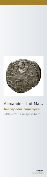 Alexander III of Macedon Hierapolis Bambyce Andrade 2017 Series 15 — CANOA