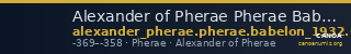 Alexander of Pherae Pherae Babelon 1932 617 — CANOA