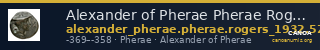 Alexander of Pherae Pherae Rogers 1932 520-3 — CANOA